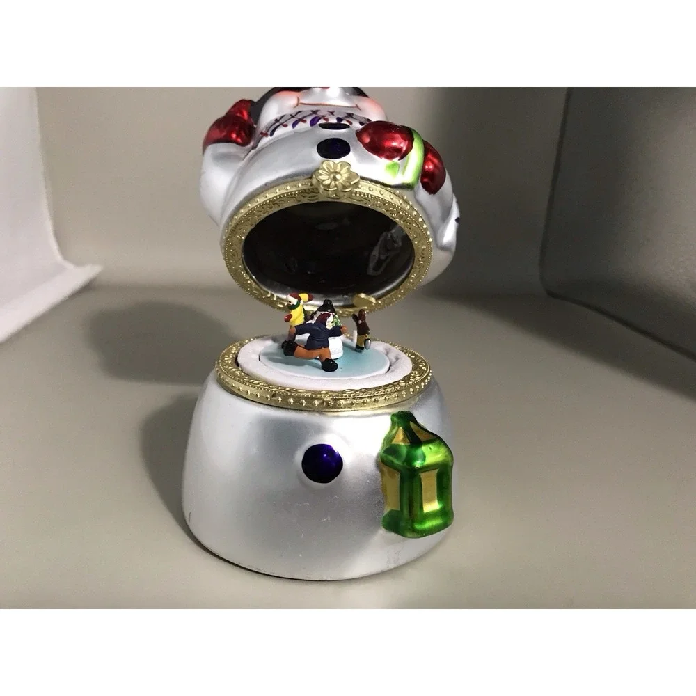 Mr Christmas Plays‎ Deck The Halls Animated Snowman Music Box 5